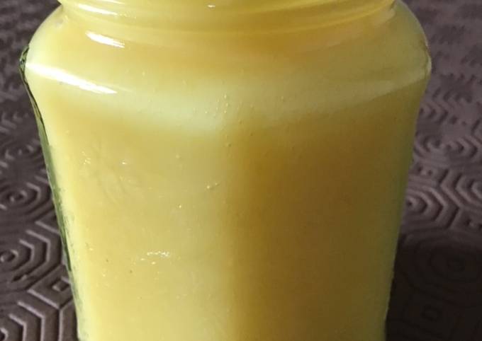 Microwave lemon curd. #mycookbook