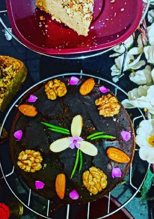 A picture of Chocolate Coffee Cake (Eggless).