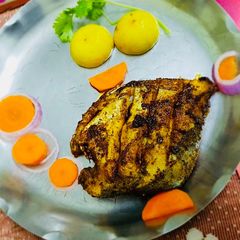 A picture of Pomfret Fish Fry.