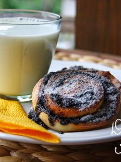 Kakaós csiga recept fotója