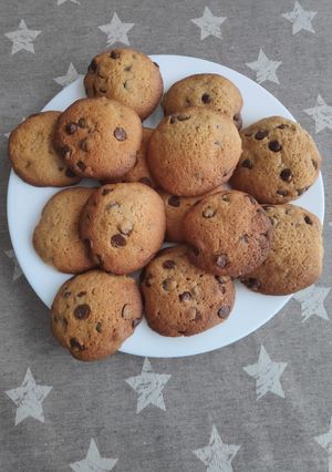 Una foto de Cookies de chocolate