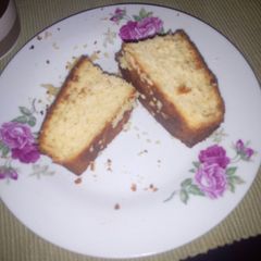 A picture of Strawberry/vanilla cake.#localfood contest.Mombasa.
