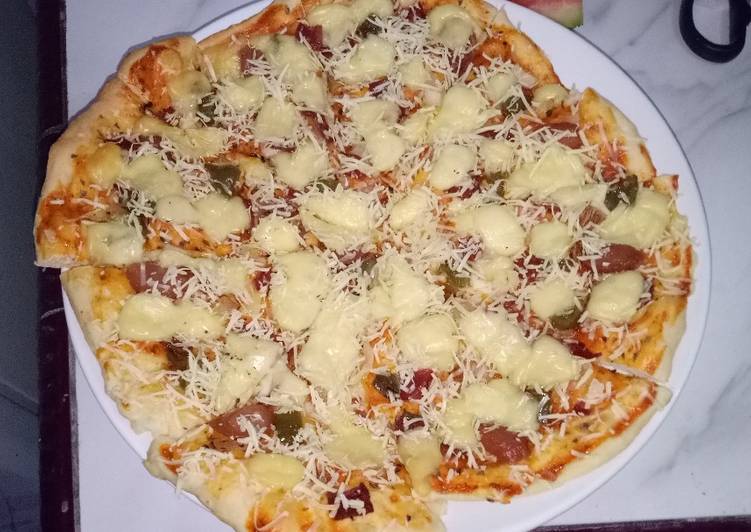 Resep Pizza Yummy Alla Mama Haidar Yang Nikmat