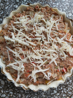 Una foto de Masa de tarta salada express!