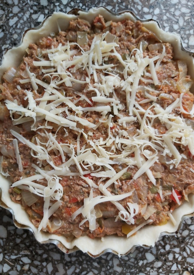Una foto de Masa de tarta salada express!