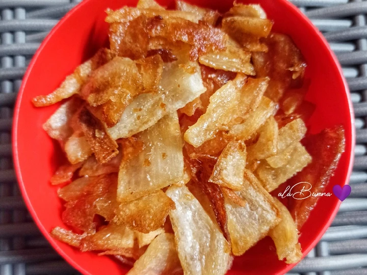 Cara Mudah Membuat Resep 666. Keripik Singkong Original yang Bisa Manjain Lidah Anti Ribet, Bikin Ngiler