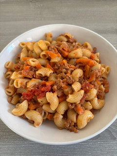 Una foto de Pasta a la boloñesa