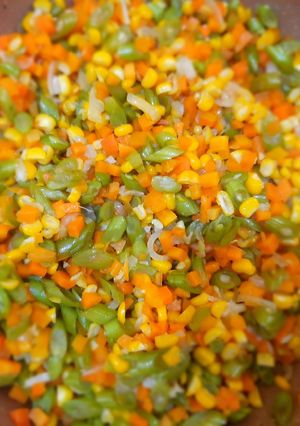Foto resep Tumis Wortel Buncis Jagung