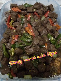 Foto resep Oseng marus cabe hijau (46)