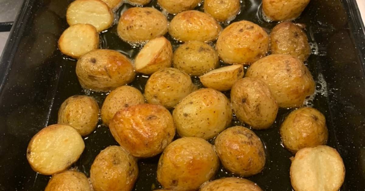 Roast potatoes in ghee (clarified butter) Recipe by shital Cookpad