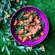Oseng tempe dan kacang panjang