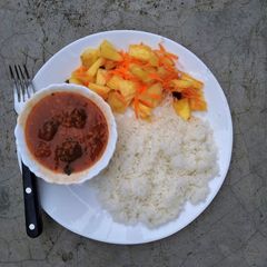 A picture of Meat Balls.