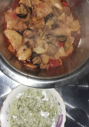 صورة لوصفة مطبقة الباذنجان والبطاطا
