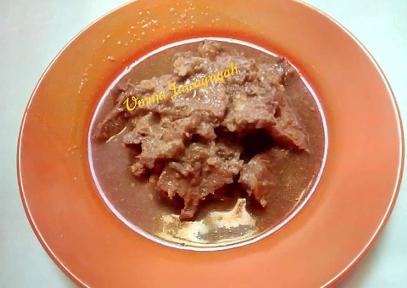 Krengsengan Daging Sapi