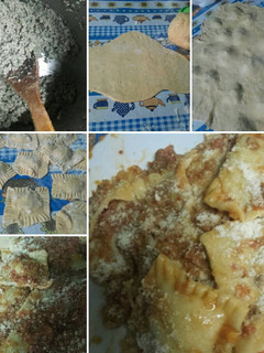 Una foto de Relleno para ravioles de carne