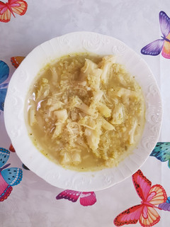 Una foto de Sopa de coliflor 😋