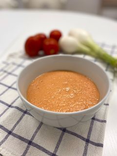 Una foto de Gazpacho sin pimiento