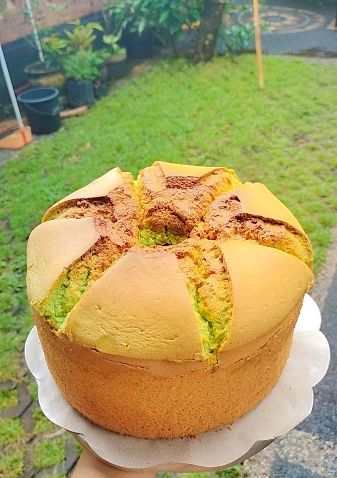 Foto resep Chiffon Pandan