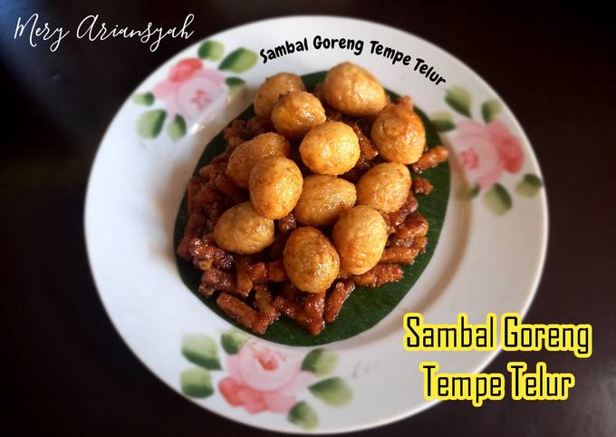 Sambal Goreng Tempe Telur