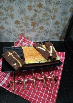 Foto resep Bolu Coklat Keju DEBM/Keto