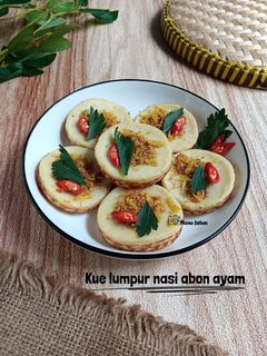 Foto resep Kue lumpur nasi abon ayam