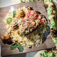 A picture of Tikka Biryani.