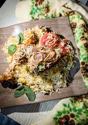A picture of Tikka Biryani.