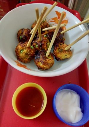 A picture of Paneer balls.