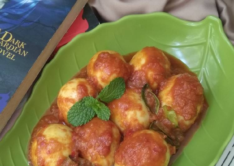 Resep Telur Bumbu Balado Lezat