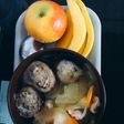 Bữa tối eatclean với canh bầu nấu tôm, cà tím nhồi thịt hấp❤️