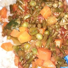 A picture of Vegetables stew.