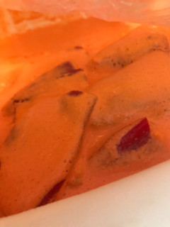 Una foto de Pimientos rellenos de merluza y gambas MAMBO 8090