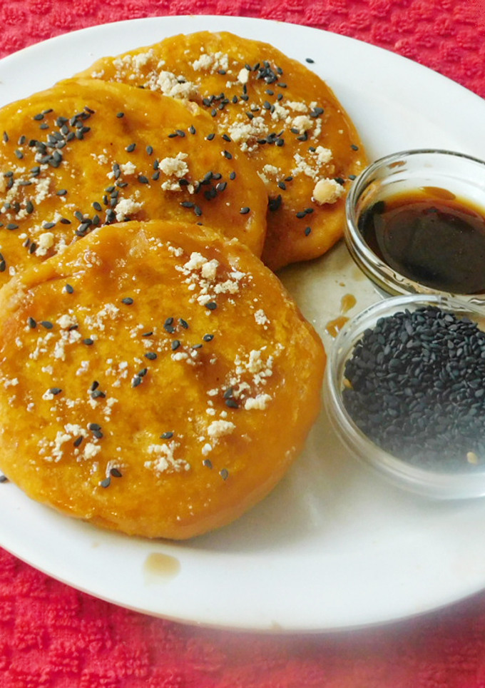 சக்கரை வள்ளி கிழங்கு பேன் கேக் (Mochi pancake recipe in tamil செய்முறை முக்கிய புகைப்படம்