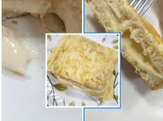 A picture of bread cheese sandwich