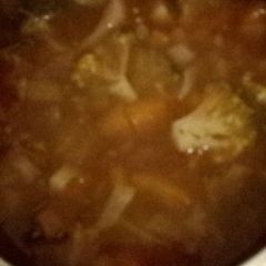 A picture of Tuesday Minestrone.