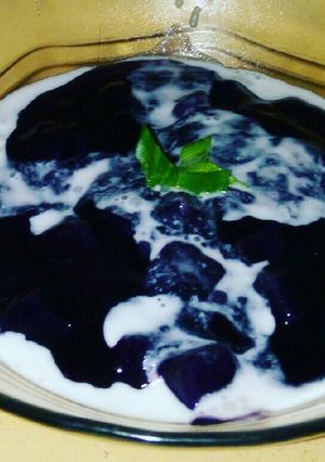 Foto resep Bubur Ubi Ungu
