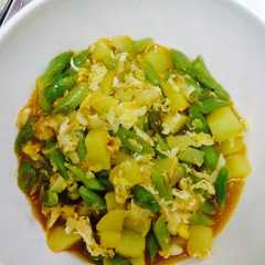 Orak arik buncis kentang রেসিপির প্রধান ছবি