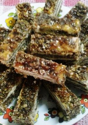 Una foto de Turrón de avena