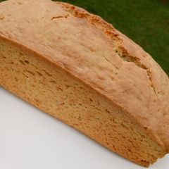 A picture of Eggless vanilla cake.