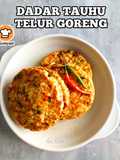 Dadar Tauhu Telur Goreng