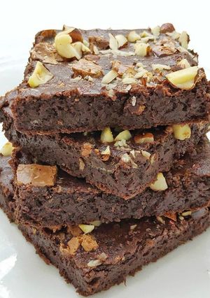 Una foto de Brownie vegano