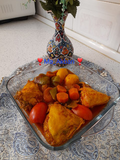 عکسی از دستور خوراک مرغ رژیمی