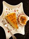 Passion fruit cheesecake