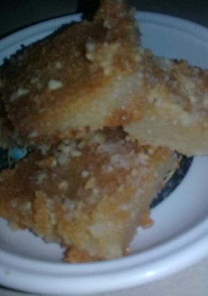 صورة لوصفة بسبوسه الاكياس الجاهزه