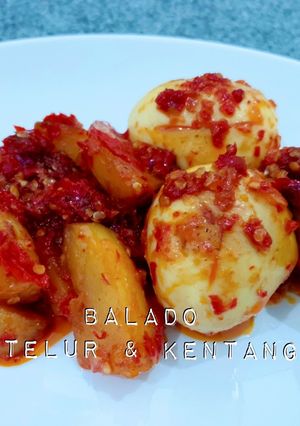 Foto resep BALADO TELUR & KENTANG 🤍