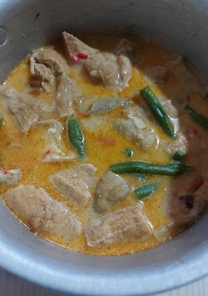 Foto resep Lodeh kacang Tahu pong bunda arkha