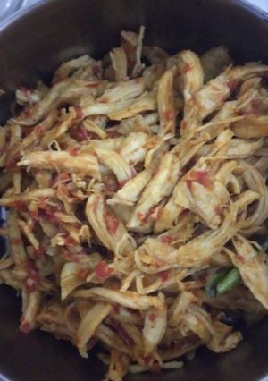 Foto resep 9. Ayam Suwir Pedas