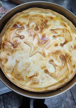 Una foto de La tarta del día de reyes