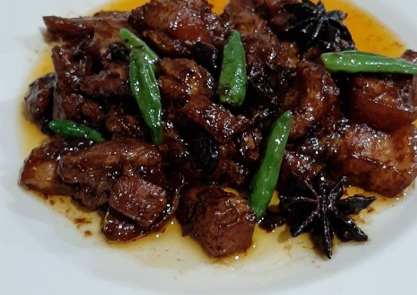 Babi Kecap Simpel (non halal)