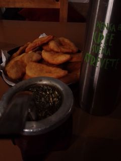 Una foto de Torta fritas sin grasa